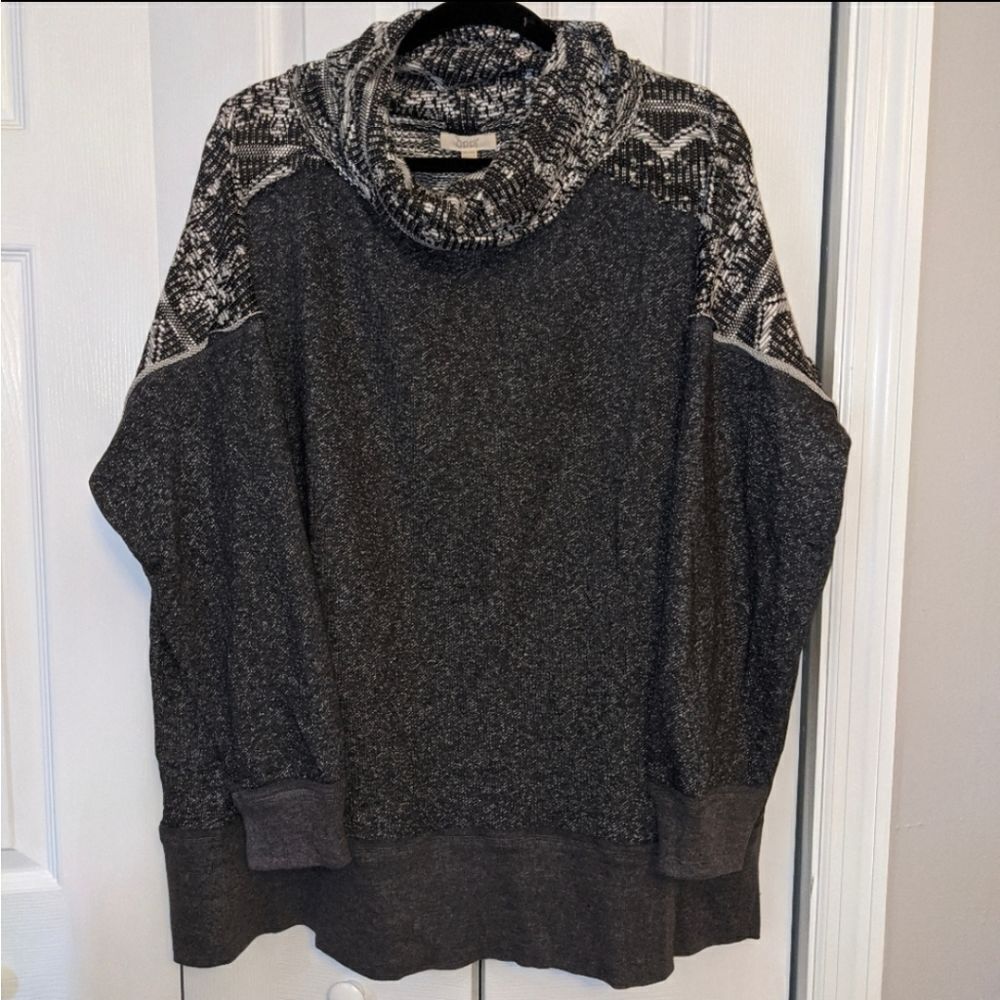 Cowl neck sweater